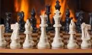 Wooden chess set