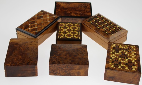 Wooden boxes