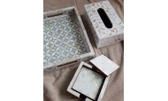 Pièces décoratives en nacre